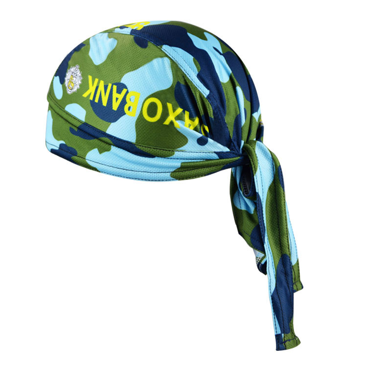 2015 Saxo Bank Tinkoff Bandana Ciclismo Giallo (2)